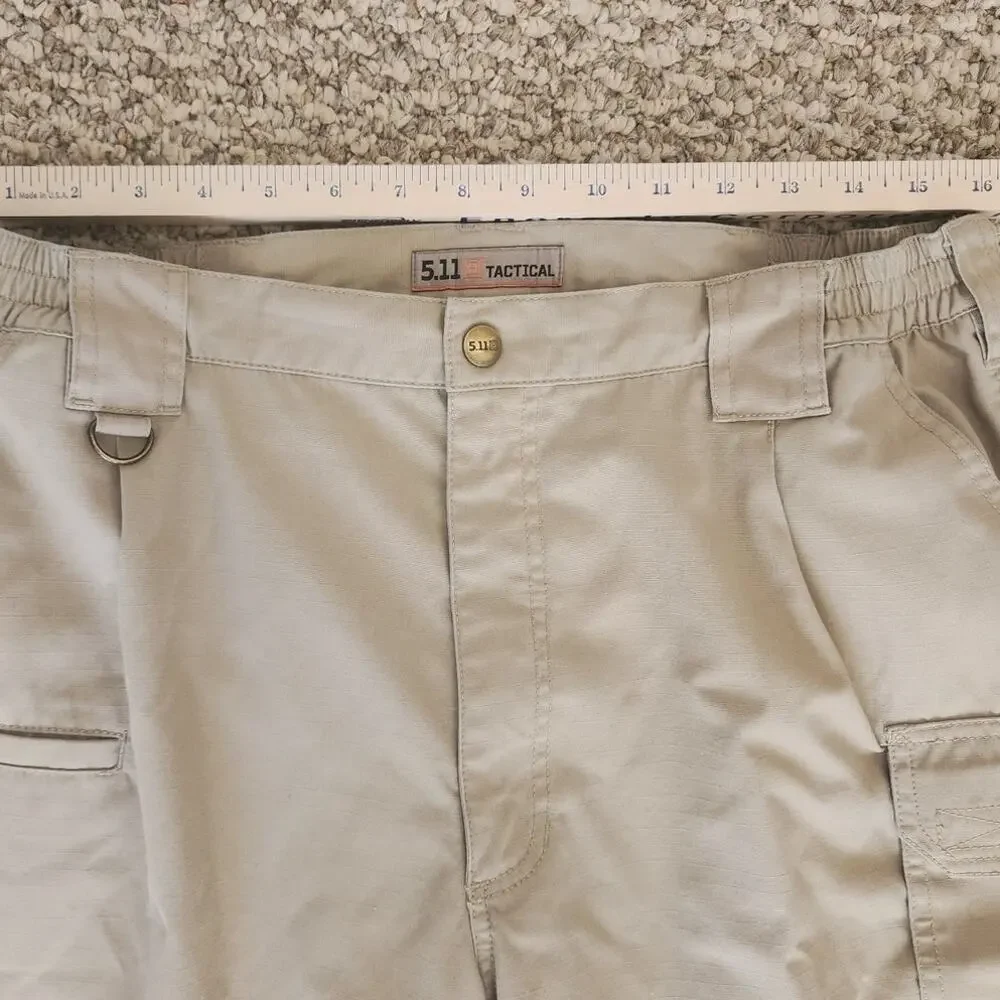 5.11 Tactical‎ Series Mens 36x30(tag) Khaki Cargo Utility Workwear Pants